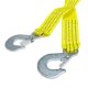 Car Tow Rope Strap with Hooks - 3m, 3000kg