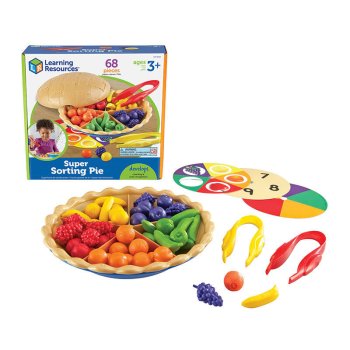 Bērnu Attīstošā Matemātiskā Rotaļlieta Šķirotājs Sorteris Puzle "Pīrāgs" | Kids Toddler Educational Toy...