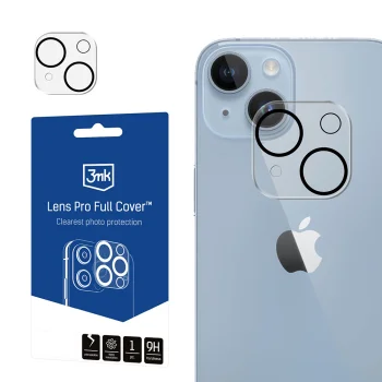 Apple iPhone 13 Mini/13 — 3mk Lens Pro Full Cover защитное стекло для камеры
