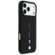BMW M silikona MagSafe maciņš ar trīskrāsu līniju iPhone 17 Pro Max – melns | Phone Case Cover