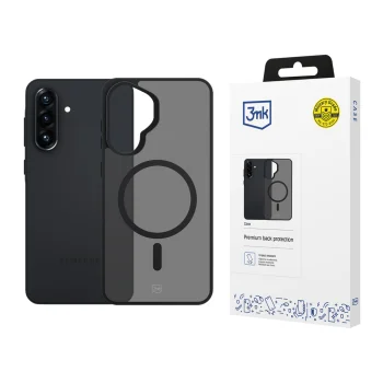 Чехол 3mk Smoke MagCase для Samsung Galaxy A37, серый полупрозрачный