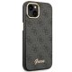 Guess 4G Vintage Gold Logo vāciņš iPhone 14 Plus - Melns