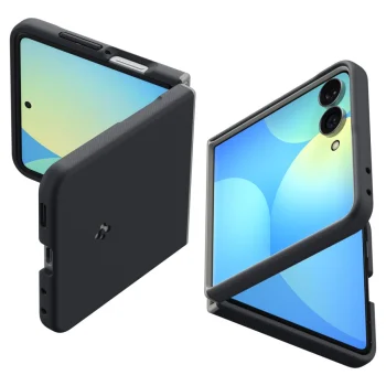 Spigen Nano Pop MagSafe vāciņš priekš Samsung Galaxy Z Flip 8, melns/pelēks