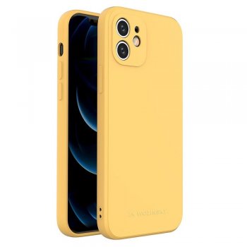 Apple iPhone 7 / 8 / SE (2020) (2022) 4.7" Wozinsky Silicone Color Case Cover, Yellow | Silikona Vāciņš Maciņš...