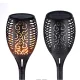Forever Solar Flame Garden Night Light 33LED 600mAh IP65, Black