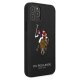 Apple iPhone 12 Pro Max 6.7\" US Polo Embroidery Collection Case Cover (USHCP12LPUGFLBK), Black | Telefona Maciņš...
