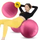4Fizjo Peanut Air Ball vingrošanas bumba, 45x90 cm, rozā
