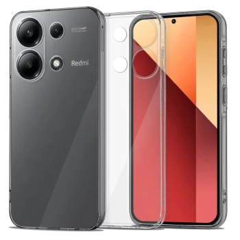 Xiaomi Redmi Note 13 Pro 4G / LTE Tech-Protect FlexAir+ Cover Case, Transparent | Чехол Кабура для...