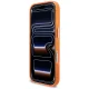 Guess IML Script Metal чехол с MagSafe для iPhone 17 Pro Max – оранжевый