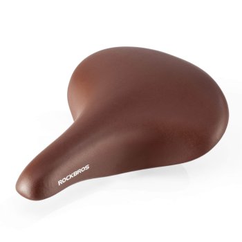 Rockbros 6800S retro komforta velosipēda sēdeklis brūns