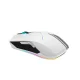 Беспроводная игровая мышь Machenike M721 10000 DPI с RGB подсветкой, белая