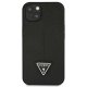 Чехол Guess Saffiano Triangle Logo для iPhone 13 mini, черный
