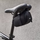Wozinsky Velosipēda Aizmugurējā Velosoma zem Sēdekļa Telefonam Mantām 0.6L, Melna | Bicycle Bag Pouch Under Saddle Seat