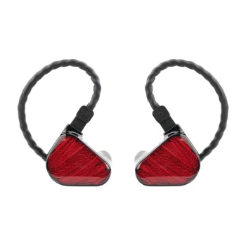 TRUTHEAR Zero:RED Wired In-Ear Headphones with Dual Dynamic Drivers, Red
