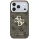 Guess 4G & Big Resin Logo vāciņš priekš iPhone 17 Pro Max / 18 Pro Max, brūns