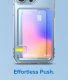 Apple iPhone 13 Pro 6.1\'\' Ringke Fusion Card Wallet Documents Case Cover, Transparent | Telefona Vāciņš Maciņš...
