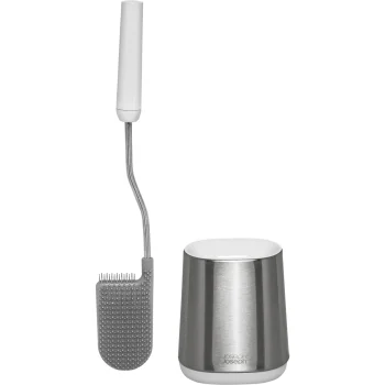 Toilet Brush with Holder Joseph Joseph Flex Lite Steel