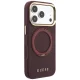 Guess Ring Stand 360 MagSafe vāciņš iPhone 18 Pro / 17 Pro, bordo