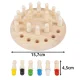 Kruzzel Wooden Memory Chess Game for Kids 26251