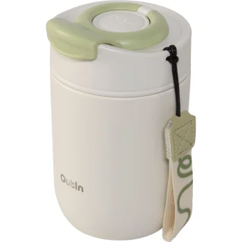 Термокружка OutIn Travel Tumbler, 350 мл, песочно-белая