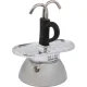 Bialetti Mini Express Induction espresso kafijas automāts ar 2 krūzītēm, Melns