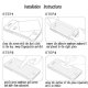 5D Tempered Glass Screen Protector For Xiaomi Redmi 9, black | Ekrāna Aizsargstikls