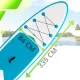 AquaPaddle Cruise SUP dēlis, 335x84x15 cm, 180 kg, oranžs/zaļš