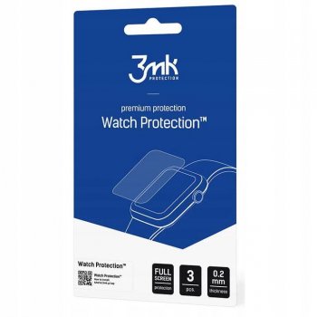3MK Huawei Band 6 Watch Viedpulksteņa Aizsargplēve, 3 gab. | Tempered Screen Protector Film