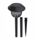 Forever Light SUNARI FLS-30 LED solārā dārza lampa, melna