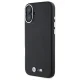Чехол BMW для iPhone 16 Plus M Smooth Full Wrapped Metal MagSafe, черный