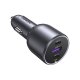 Ugreen EC705 auto lādētājs 130W 2x USB-C 1x USB-A - pelēks | Phone Car Charger