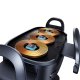 Baseus LightChaser Triple-Coil Wireless Charging Electric Car Mount Black
