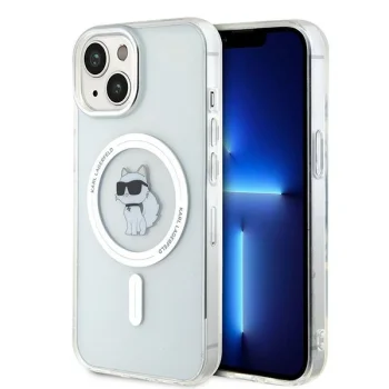 Karl Lagerfeld iPhone 15 Case IML Choupette MagSafe, Transparent