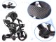 Трёхколёсный Велосипед Коляска TRIKE FIX LITE, Серый