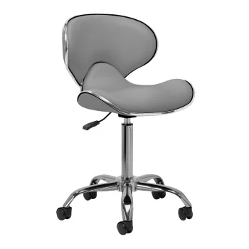 Kosmetologa taburete Gabbiano Q-4599, pelēka