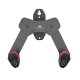 Maclean MC-457 Sienas velosipēda turētājs, 25kg, Melns