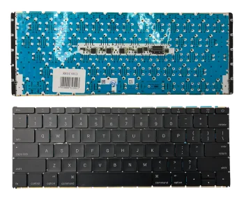 Apple MacBook 12 A1534 tastatūra (US), melna