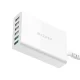 Blitzwolf BW-S15 6x USB tīkla lādētājs, 60W, QC 3.0, balts