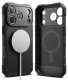 Чехол Ringke Rugged Gear Magnetic MagSafe для iPhone 18 Pro / 17 Pro, черный