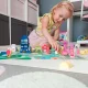 Деревянные Кубики Kruzzel Город с Пазлом и Сортером 100 шт.