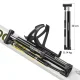 Rockbros 42322821001 grīdas un rokas velosipēda pumpis, melns