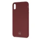 Чехол Mercedes для iPhone Xs Max Silicone Line, красный