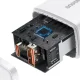 Baseus Compact Wall Charger Adapter USB / USB Type C PD 20W, White | Зарядное Устройство