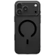 Uniq Airsuit Magclick Charging vāciņš iPhone 18 Pro Max / 17 Pro Max, melns