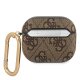 Guess AirPods 3 Case 4G Script Metal Collection, Brown