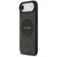 Чехол Guess 4G Circle Classic Logo MagSafe для iPhone Air, черный