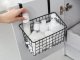 Hanging Metal Basket Organizer for Doors