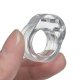 Rubber Door Handle Bumper Wall Protector, Transparent