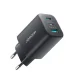 Сетевое зарядное устройство Joyroom JR-TO1 GaN 45W USB-C USB-A Черное
