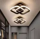Griestu Lampa Lustra 22W, Melna | Ceiling Lamp Chandelier